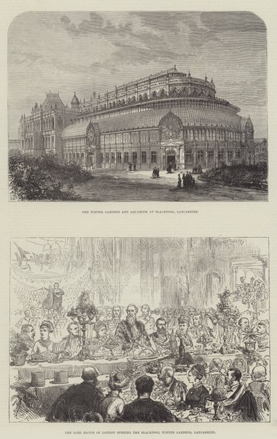 Winter Gardens in Blackpool by Sir John Charles Robinson